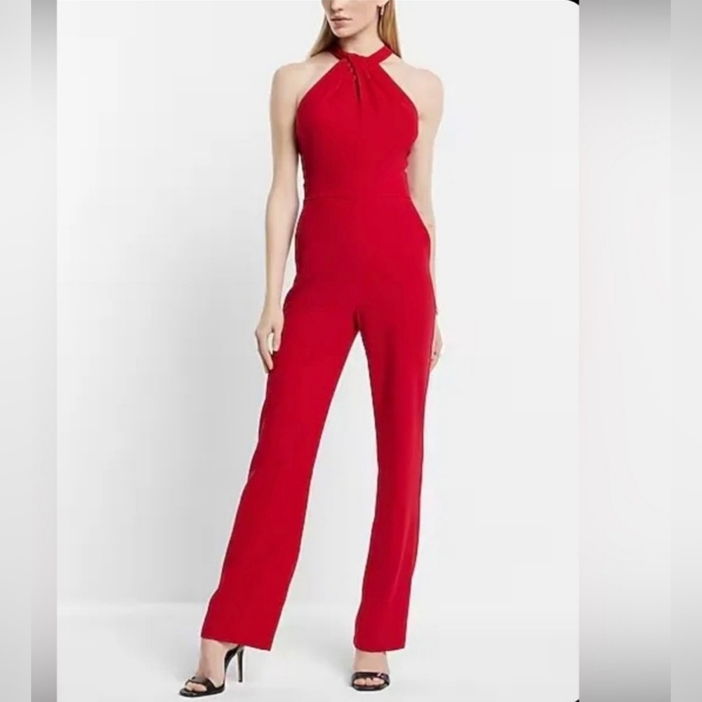 Express Red Jumpsuit